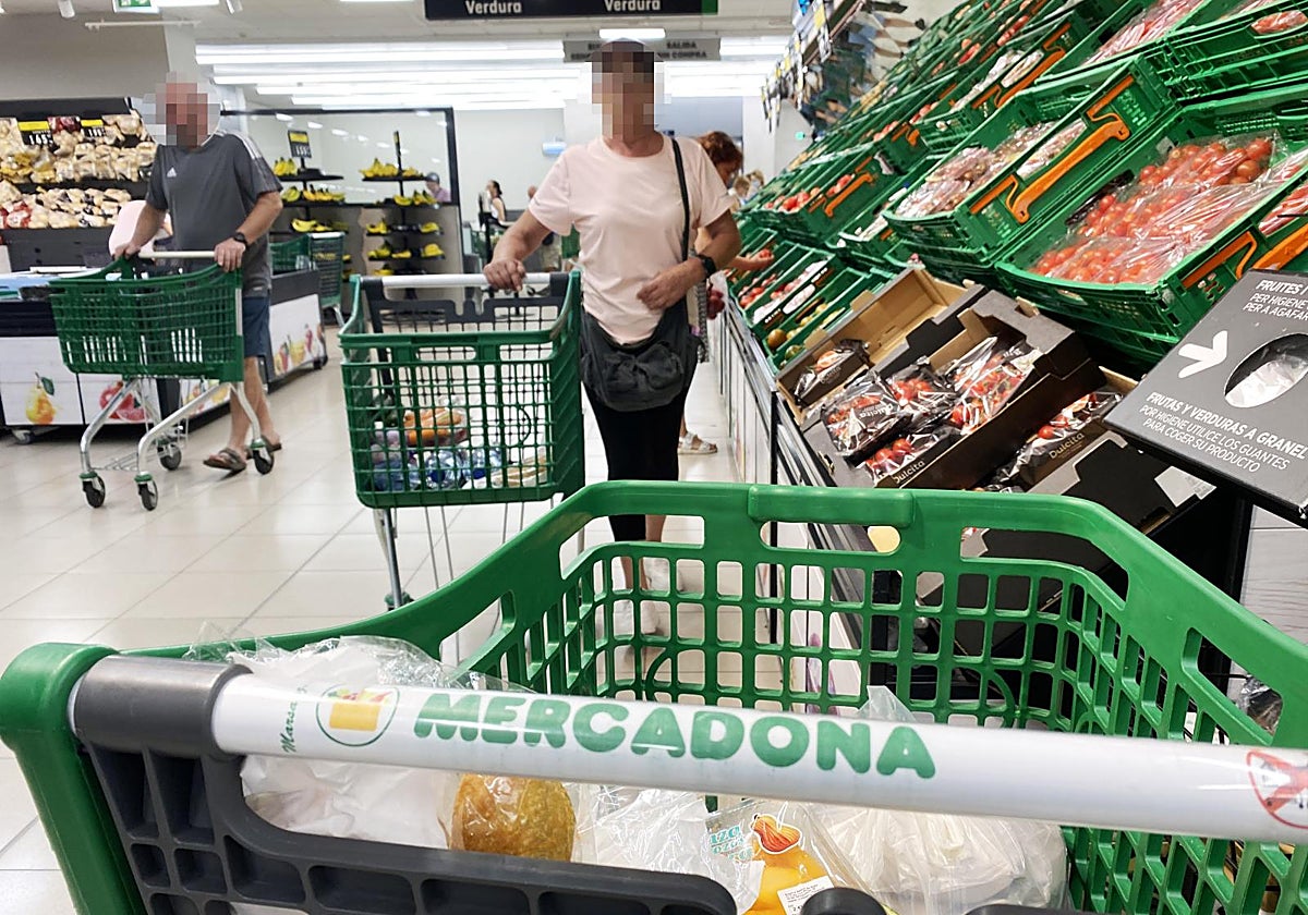 Imagen de archivo tomada en un supermercado de Mercadona