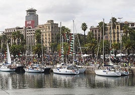 La flotilla hacia Gaza regresa a Barcelona por mal tiempo
