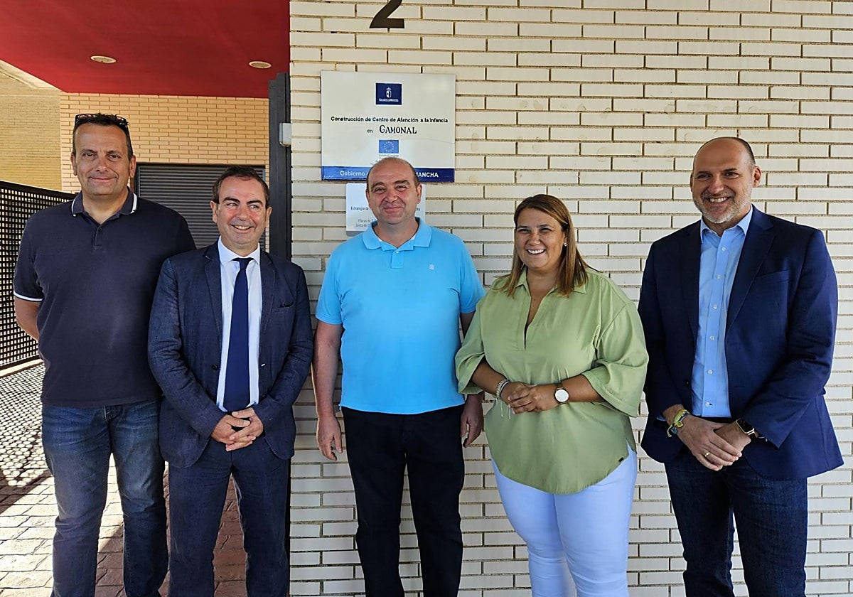 El delegado de Educación y el delegado de la Junta en Talavera han visitado la Escuela Infantil de Gamonal