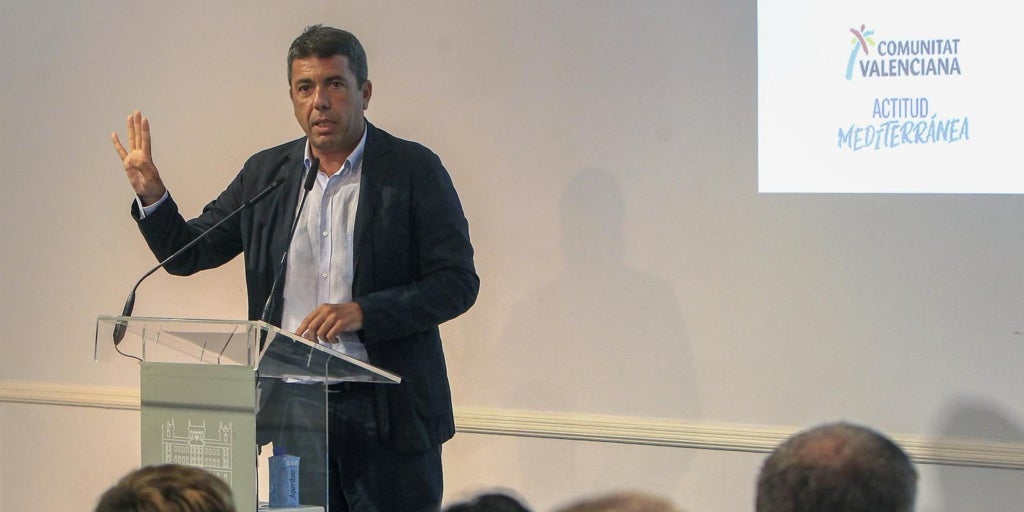 Mazón lamenta que la quita de la deuda del Gobierno legitime los «privilegios» del «separatismo catalán»