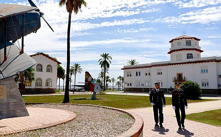 Imagen principal - La Princesa Leonor, en la academia de San Javier (Murcia)