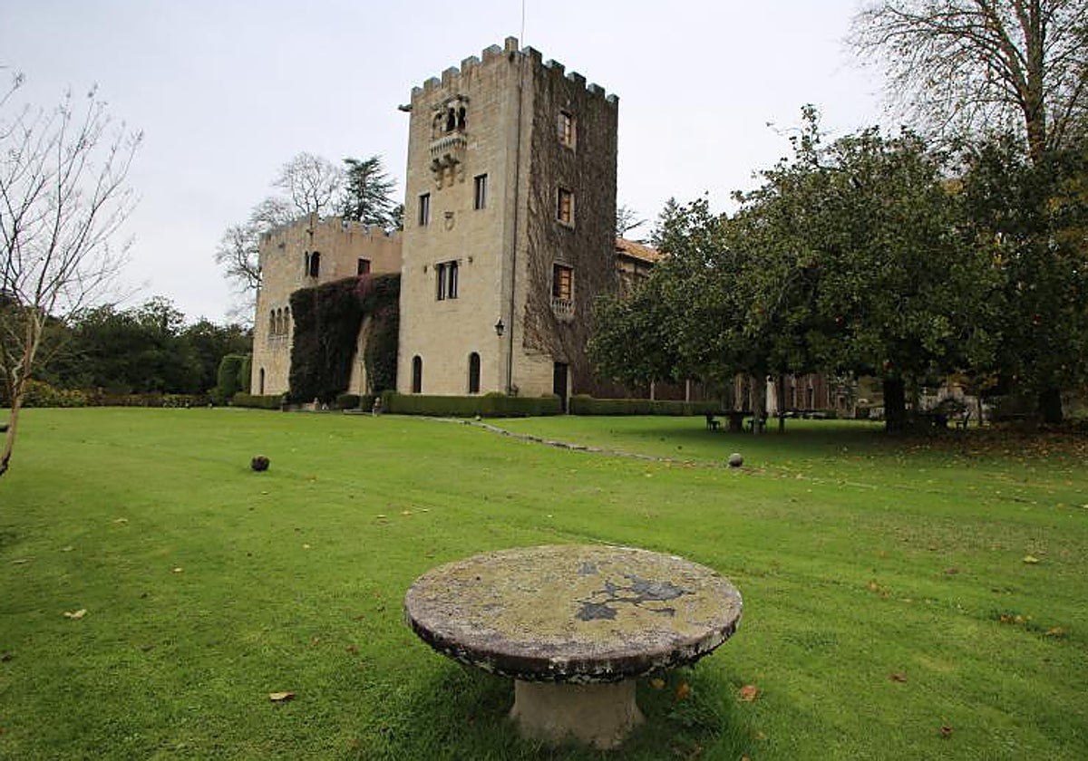 Vista exterior del Pazo de Meirás, en Sada