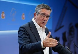 Patxi López ahonda en las críticas de Sánchez a los jueces: «Los magistrados no son seres de luz»