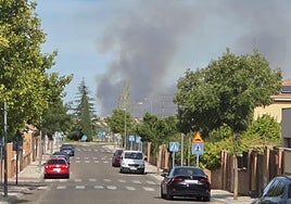 Extinguido el incendio declarado en la finca Mochanes de Nambroca (Toledo)