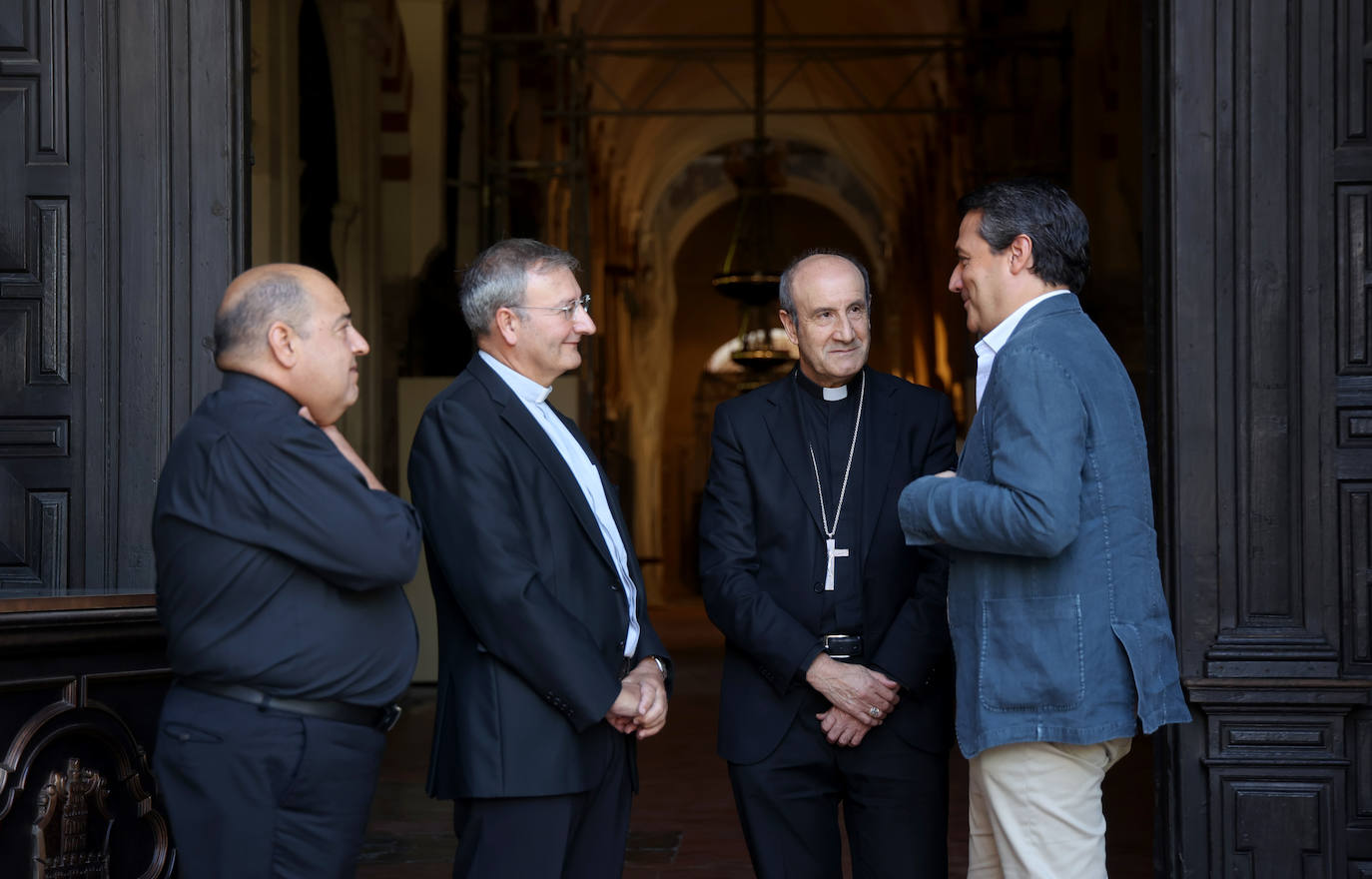 Los impactantes trabajos de emergencia en la Mezquita de Córdoba, en imágenes