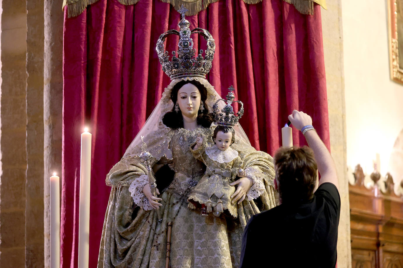 El esperado regreso de la Virgen del Socorro de Córdoba en San Pedro, en imágenes