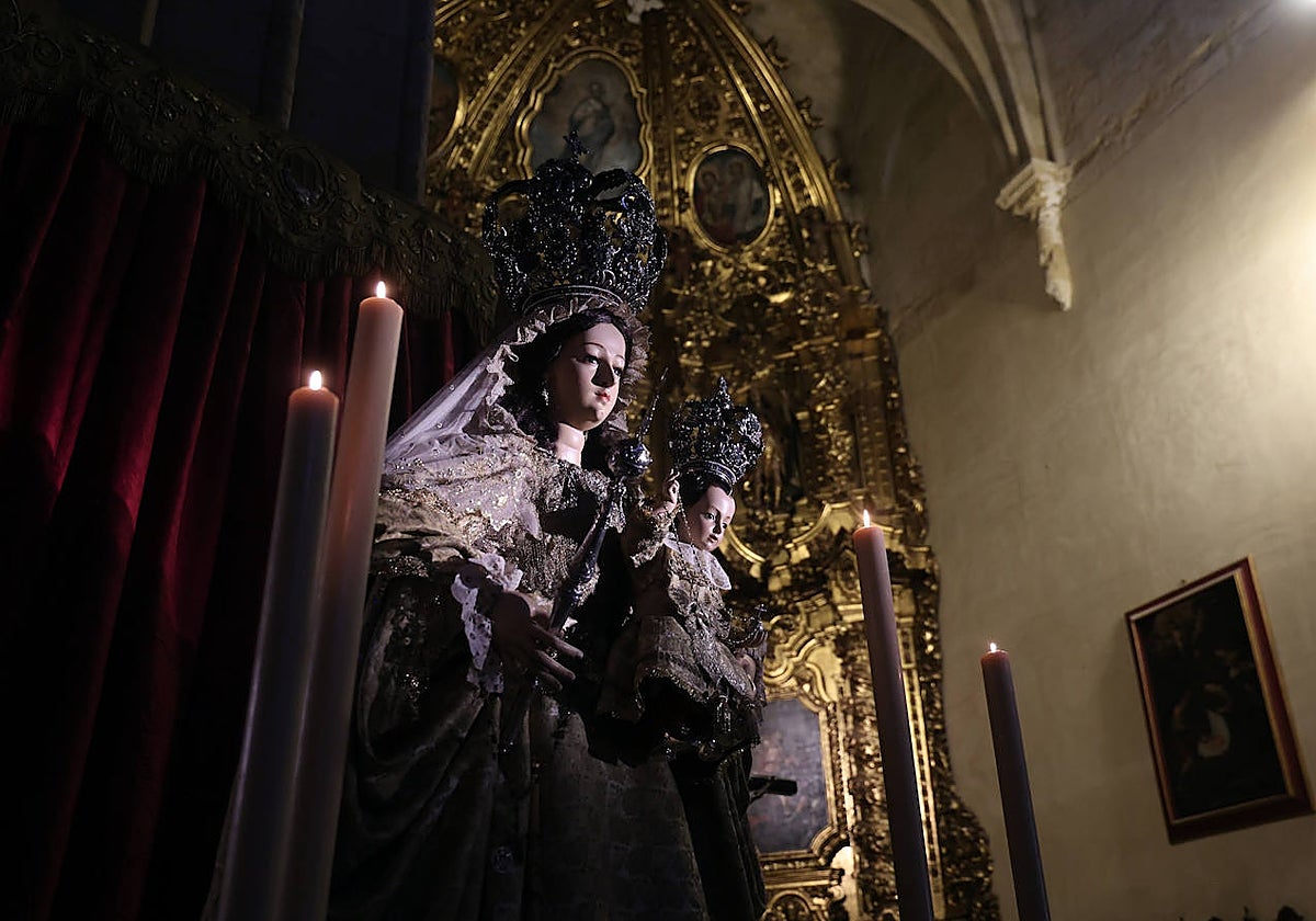 La Virgen del Socorro, respuesta al culto tras su restauración