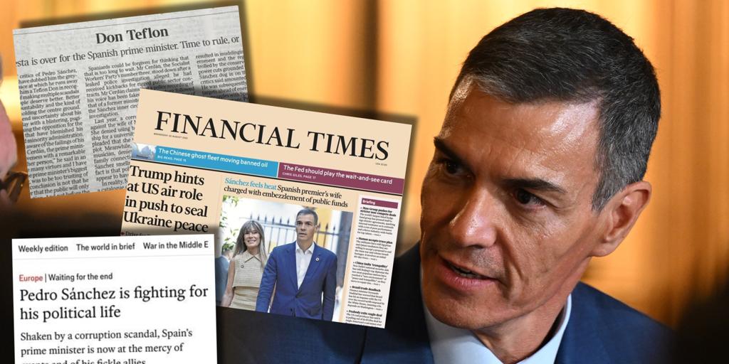 Sánchez utiliza su viaje Londres para intentar frenar las críticas de la prensa extranjera