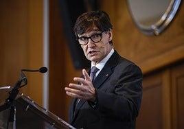 Illa ensalza  la «justicia» de la quita mientras Mazón cree que Cataluña se queda «la mejor parte»