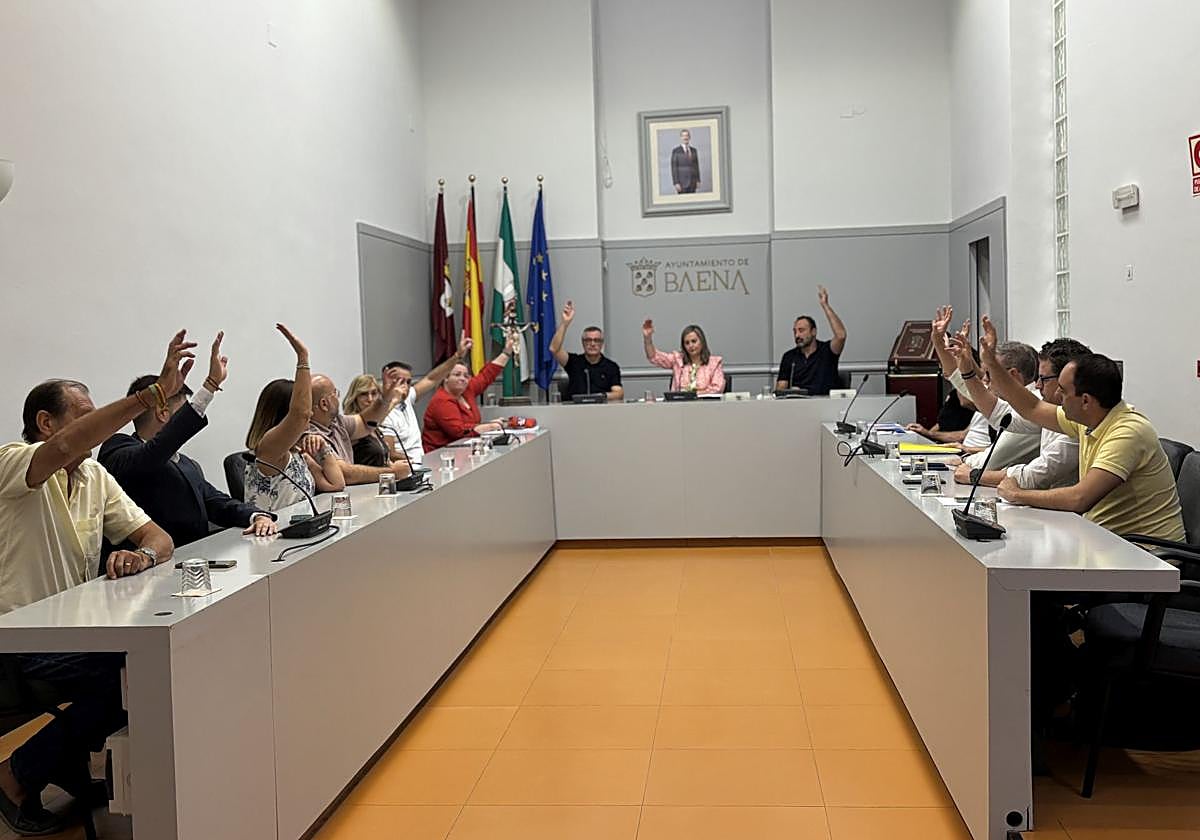 Pleno en el que todos los partidos han votado a favor de la solicitud