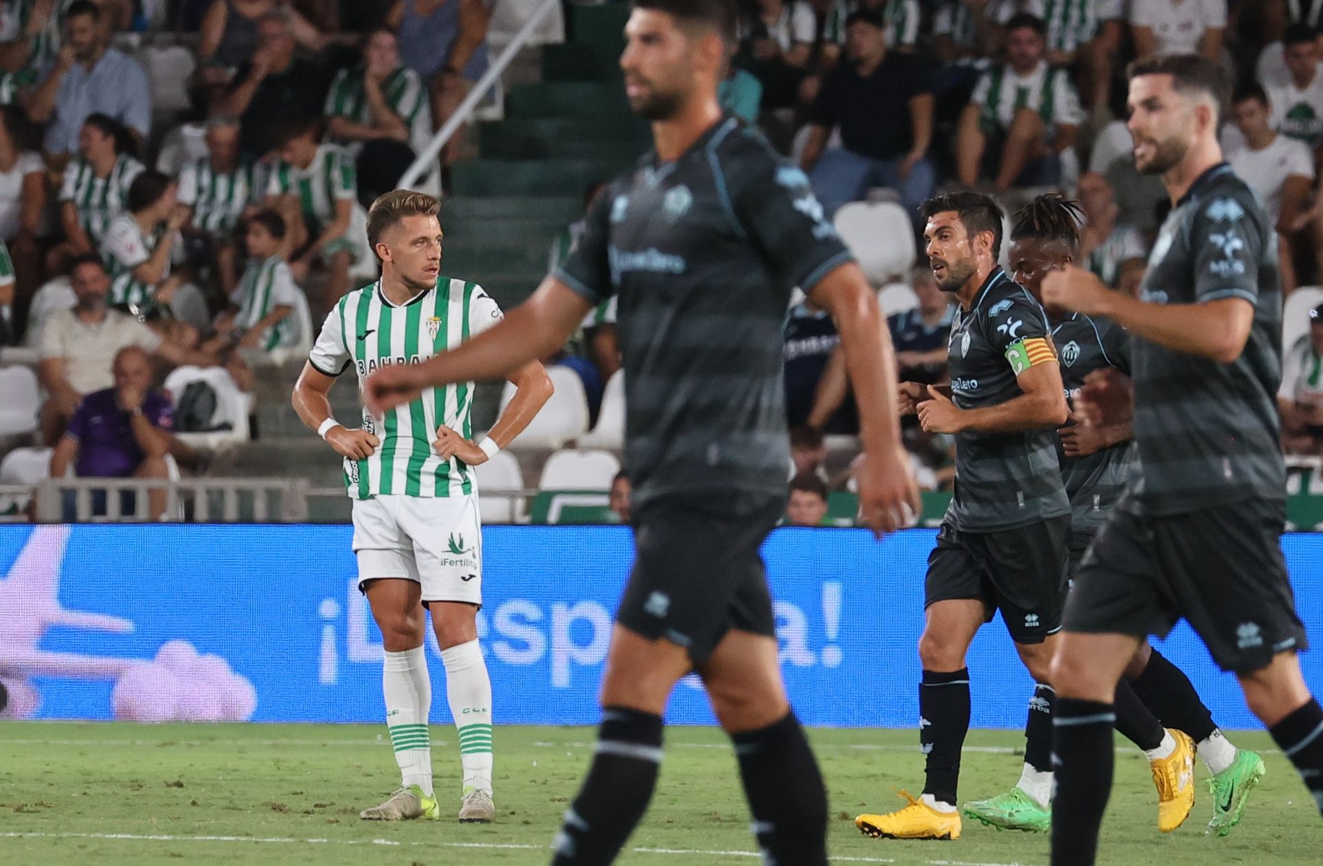 La inmensa alegría del primer triunfo del Córdoba CF esta temporada, en imágenes