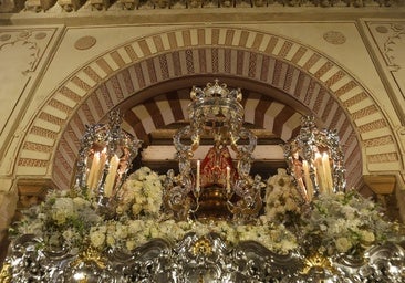 La misa y la salida de Nuestra Señora de la Fuensanta, en imágenes