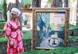 El cuadro de Sorolla «Jardín de Lindaraja», de 1909, se expondrá en Granada