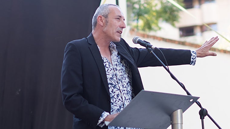 El poeta Andrés García Cerdán es uno de los organizadores del evento