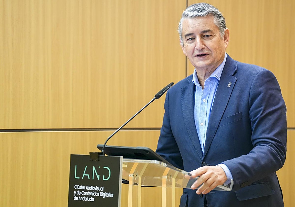 El consejero de Presidencia, Antonio Sanz