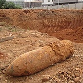 Hallan una bomba de aviación de la Guerra Civil en Castellón y advierten: «Los explosivos se conservan intactos»