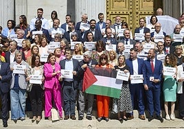 Los diputados de izquierdas piden el fin del «genocidio» en Gaza en el Congreso
