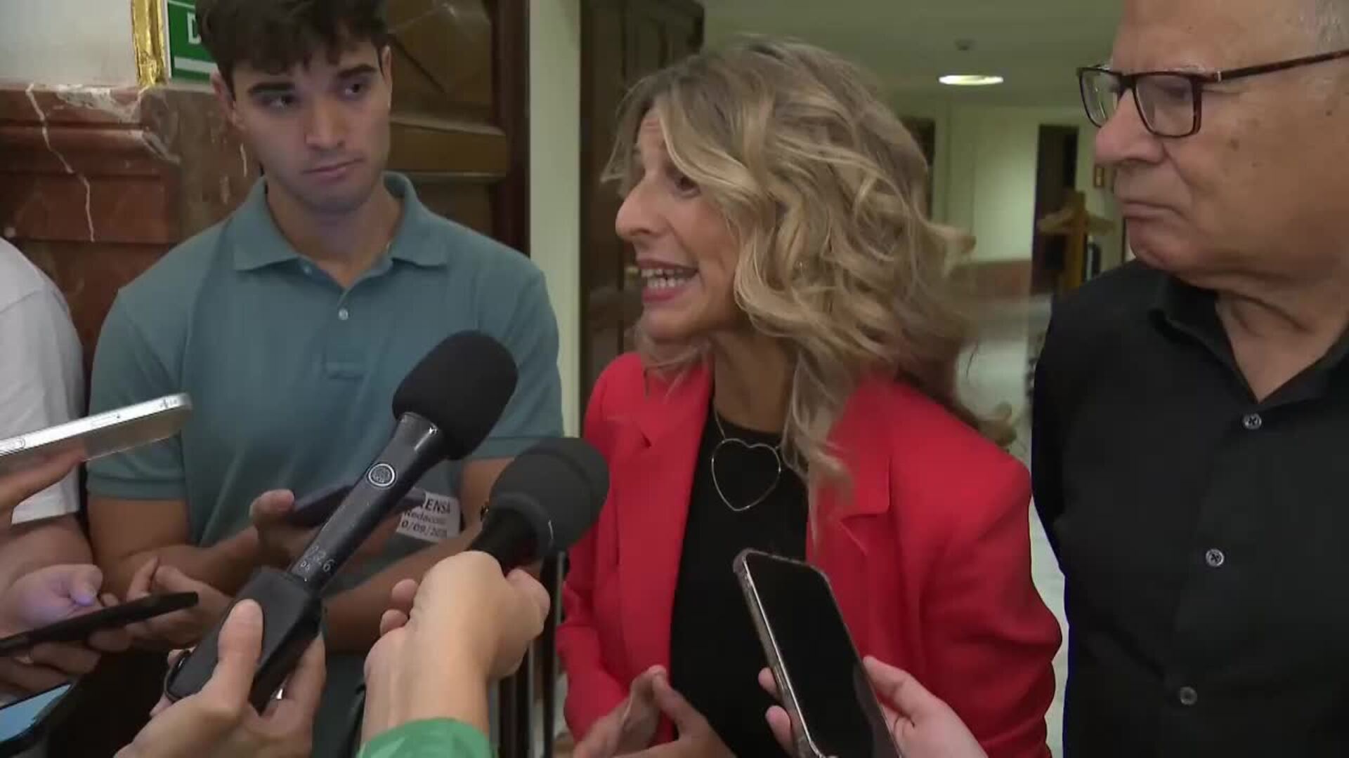 Yolanda Díaz: El voto en contra de reducir la jornada laboral perseguirá a PP, Vox y Junts