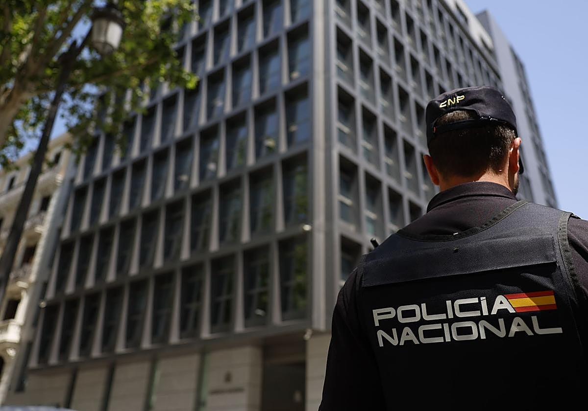 Un agente de policía ante la Audiencia Nacional