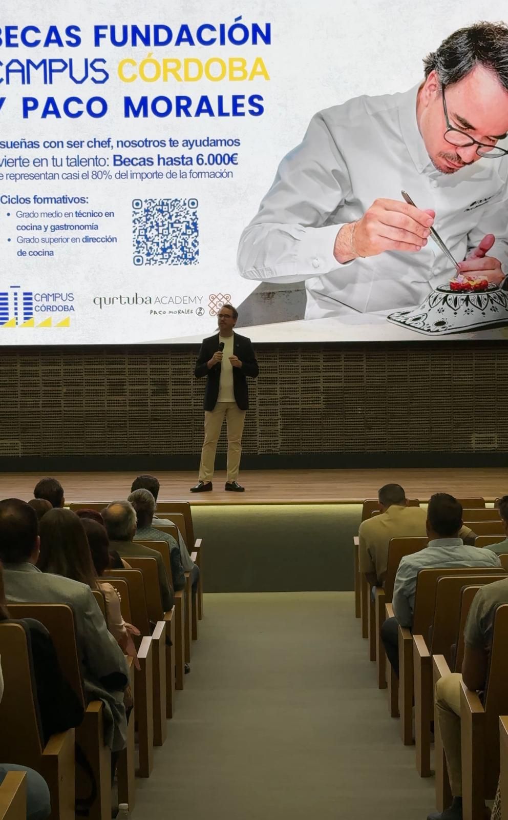 La presentación del centro de formación de Paco Morales en Córdoba, en imágenes