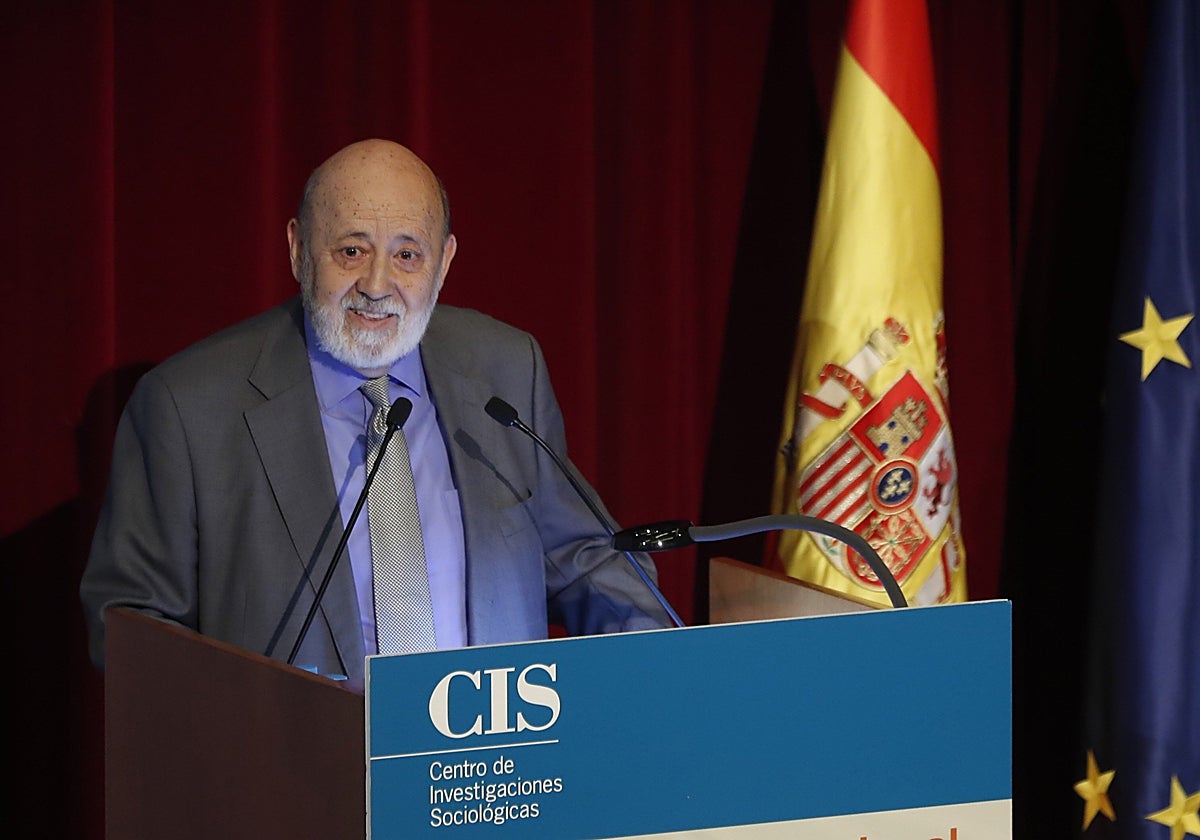 El presidente del Centro de Investigaciones Sociológicas (CIS), José Félix Tezanos