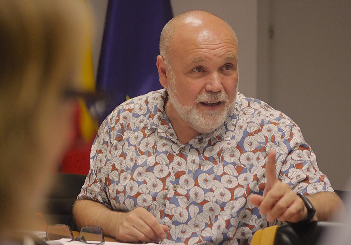 Txema Fernández, concejal de IU-Podemos en el Ayuntamiento de Toledo