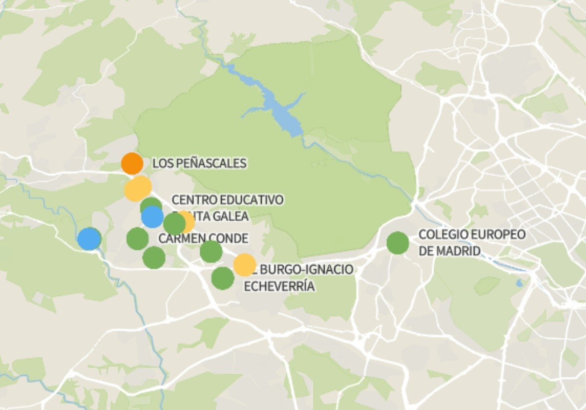 Los colegios e institutos con las mejores notas de Las Rozas: consulta la lista completa