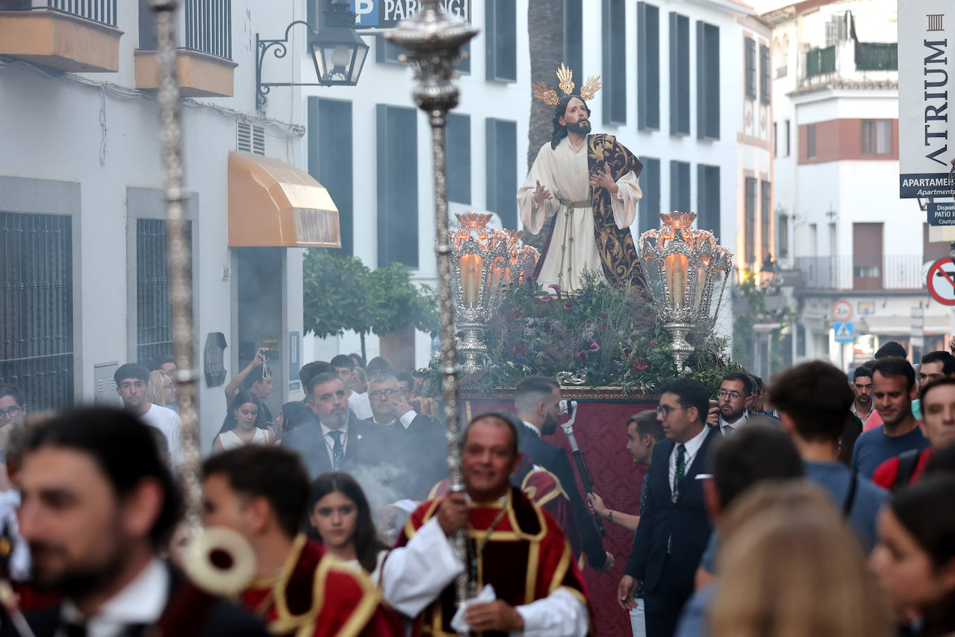 El Señor del Huerto parte a la misión en el Sector Sur, en imágenes