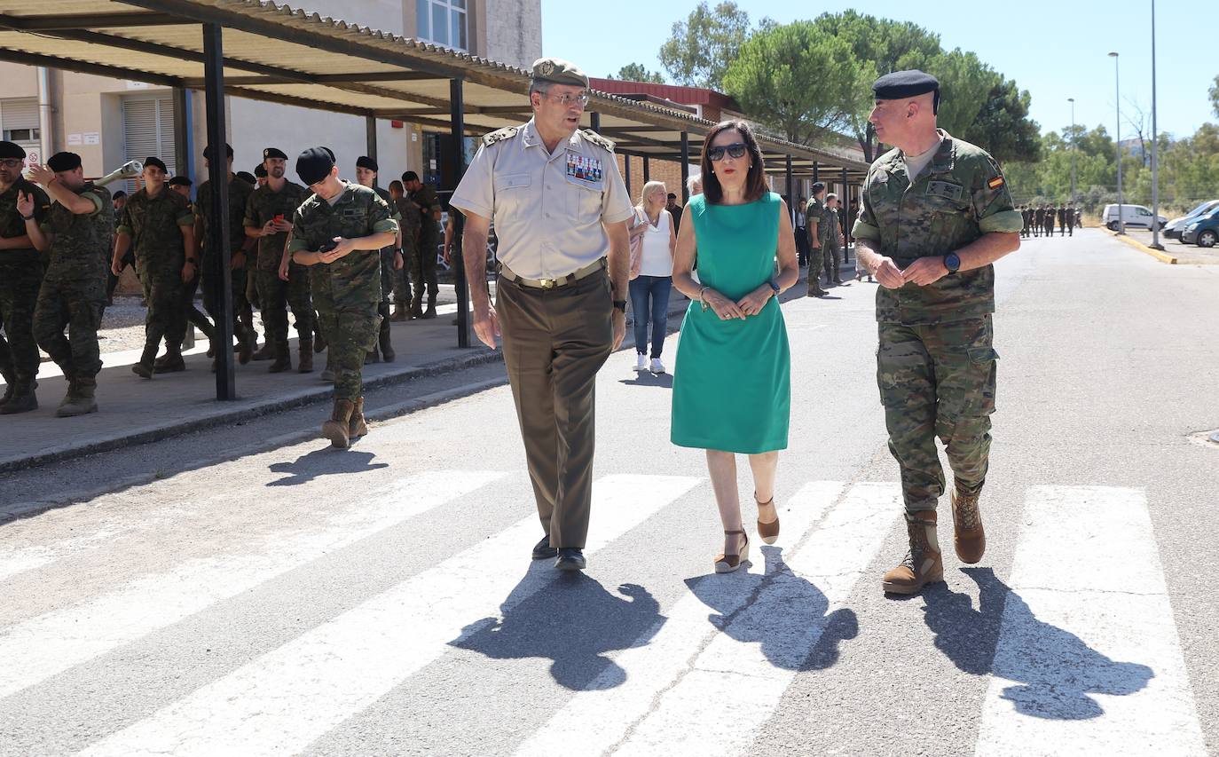 La entrega de medallas a la Brigada &#039;Guzmán el Bueno&#039; de Cerro Muriano, en imágenes