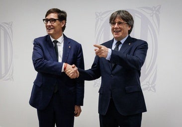 El 65% de los españoles rechaza la visita de Illa a Puigdemont