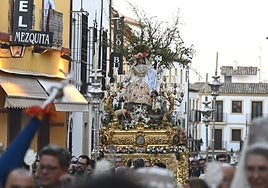 La Divina Pastora de Capuchinos regresa como Reina desde la Catedral de Córdoba