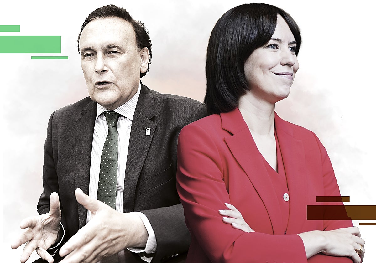 José Carlos Gómez Villamandos y Diana Morant