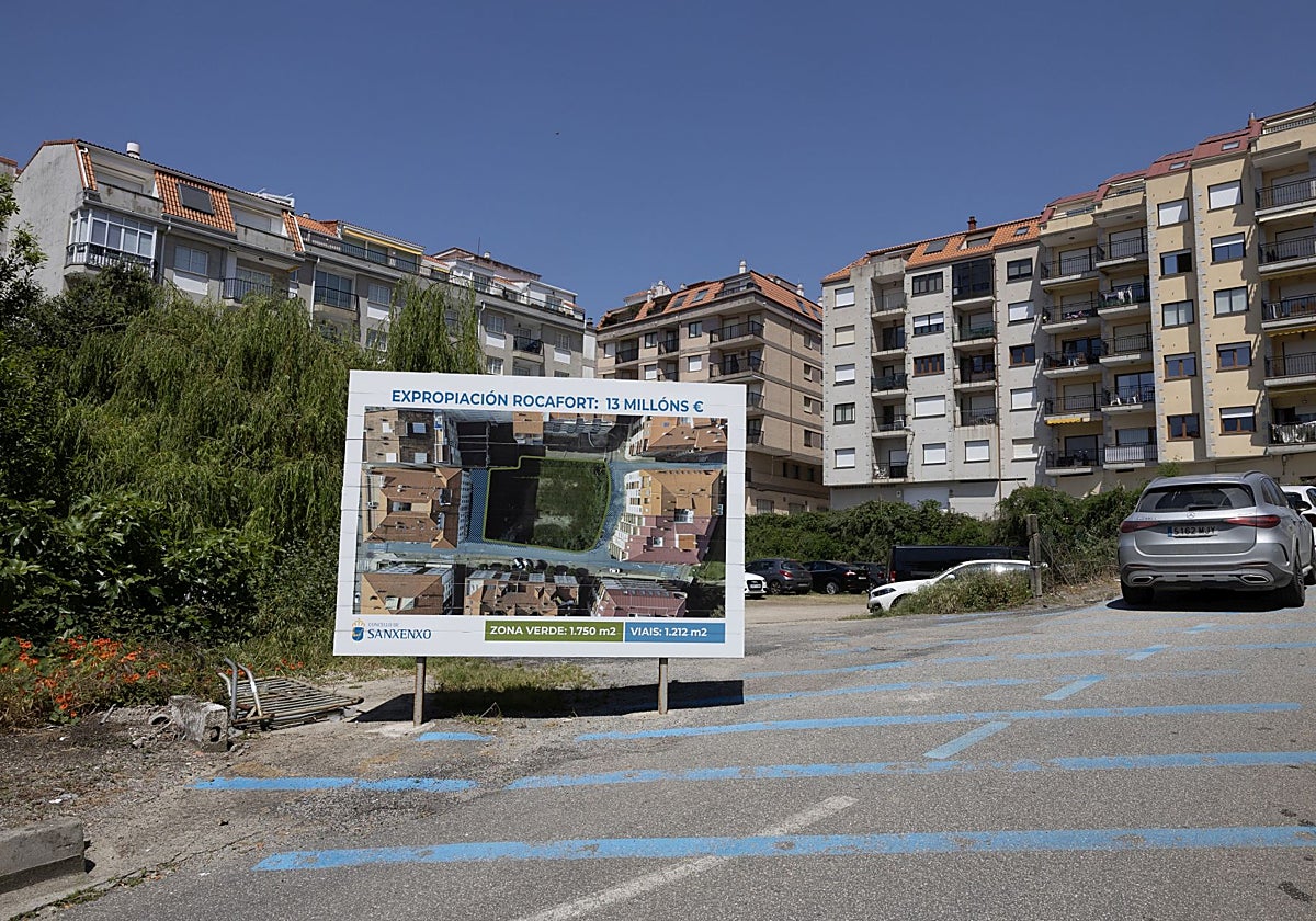 Viviendas residenciales en Sanxenxo (Pontevedra) en una imagen de archivo