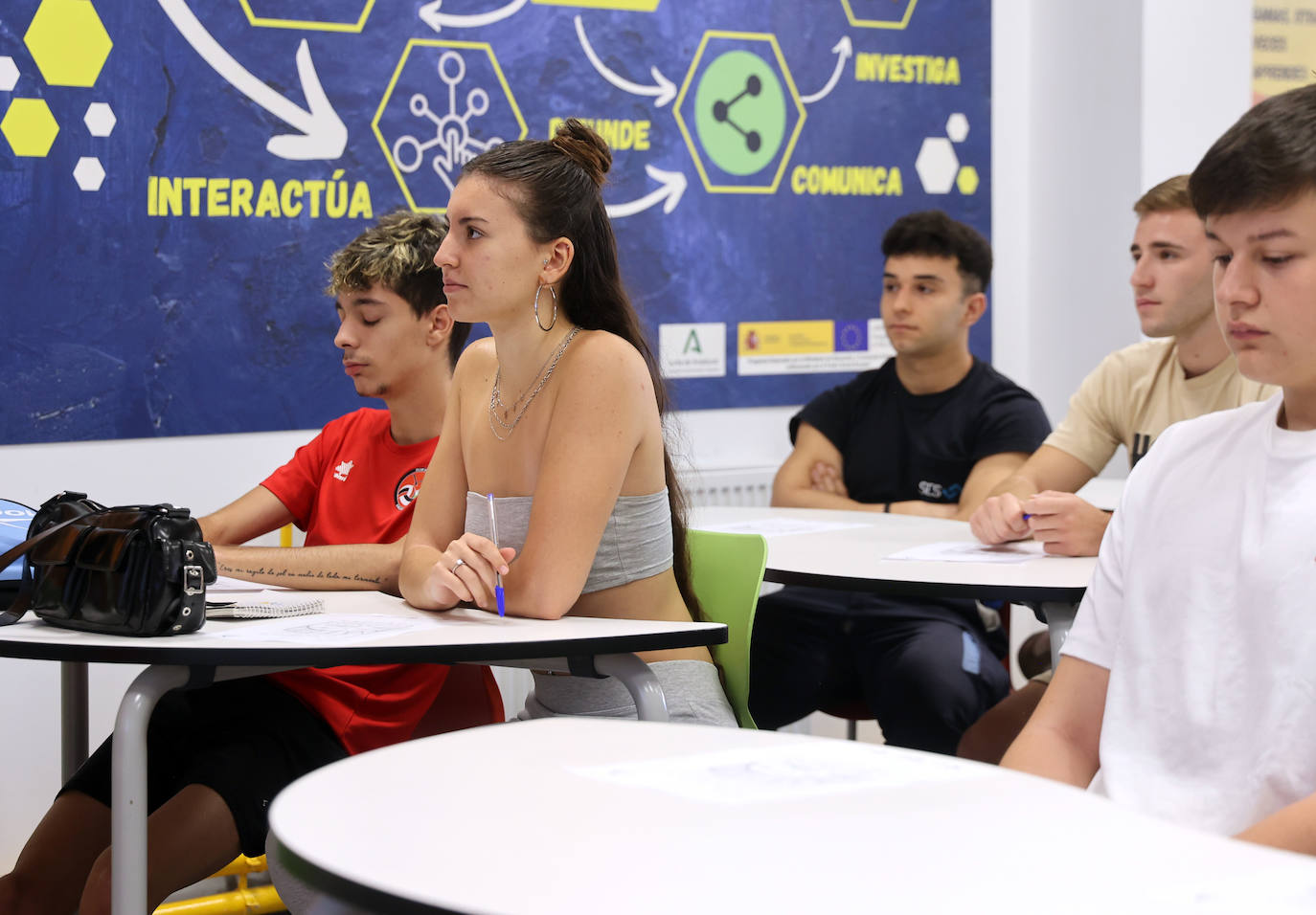 La apertura del curso en Córdoba para los estudiantes de ESO, Bachillerato y FP, en imágenes