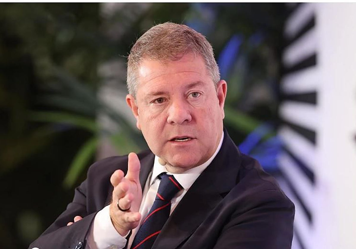 Emiliano García-Page, presidente de Castilla-La Mancha