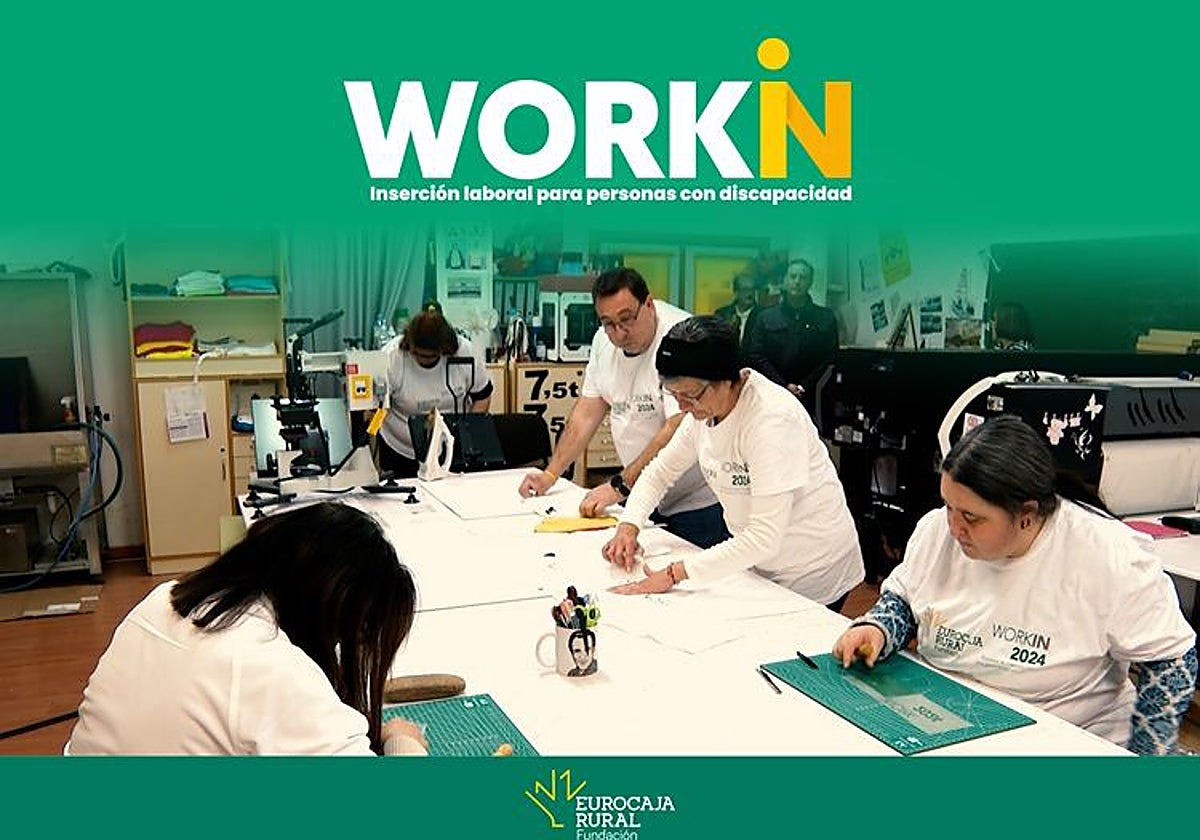 Las personas con discapacidad son las protagonistas del proyecto 'WORKIN'
