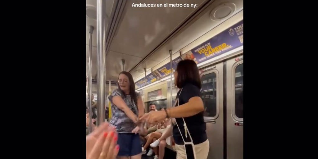 Unas turistas andaluzas la lían en el metro de Nueva York: «¡Dejamos huella por donde vamos!»