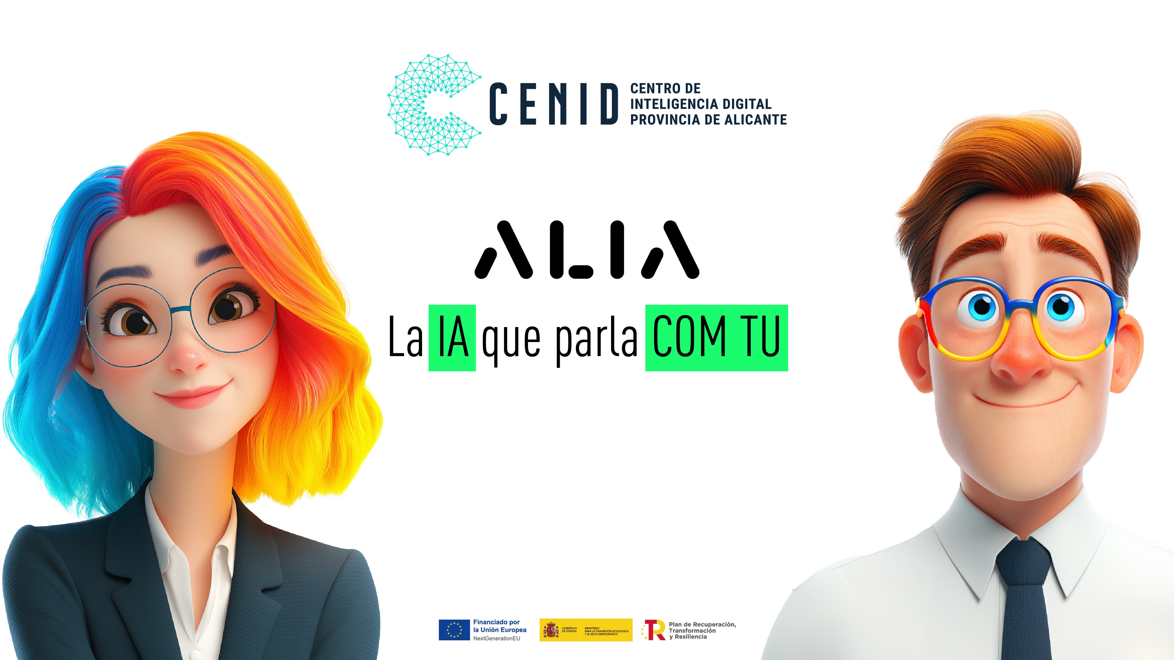 CENID impulsa ALIA en la Comunidad Valenciana, la primera inteligencia artificial pública y abierta en castellano y valenciano