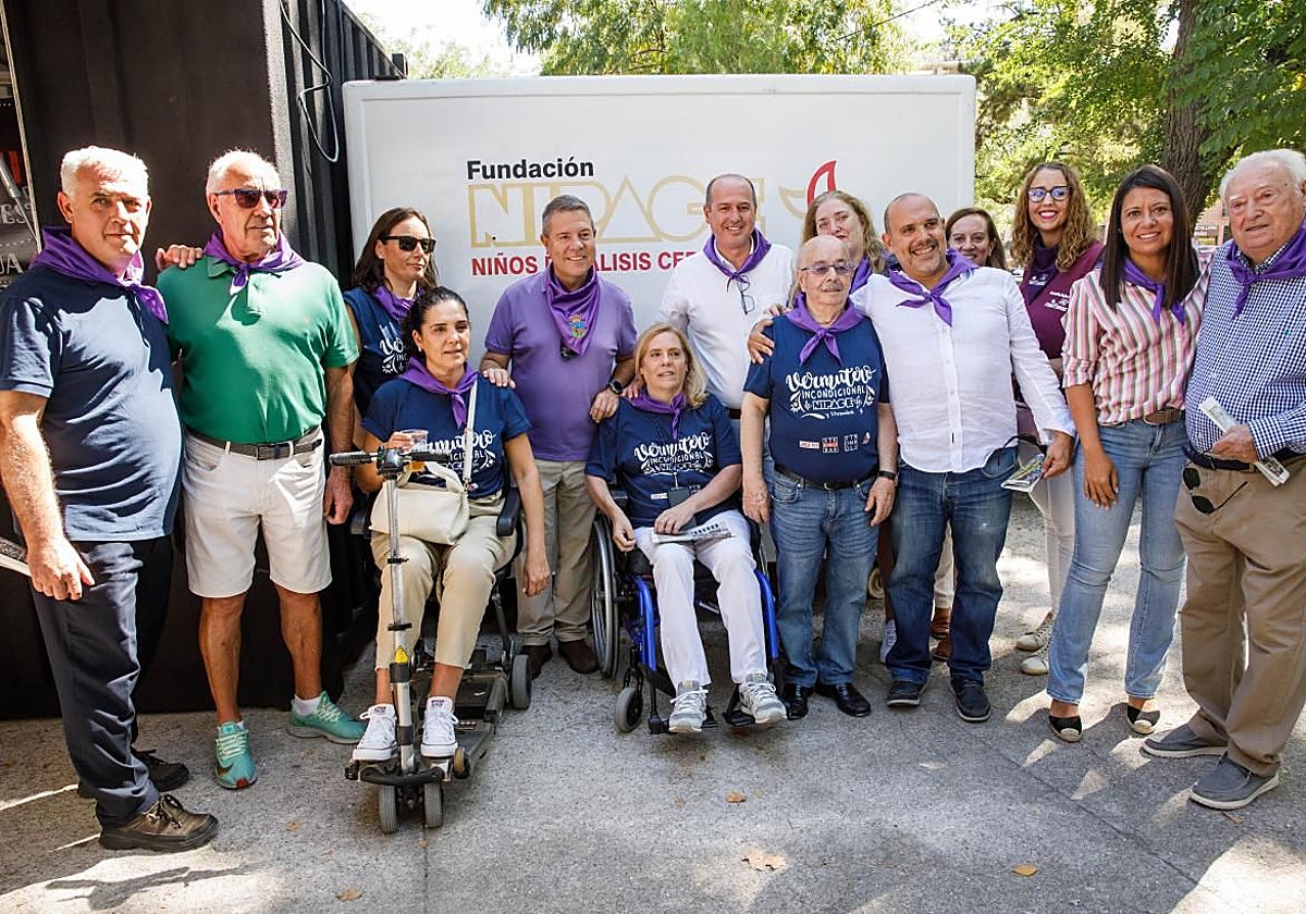 Page ha este martes en el Vermú Solidario de las Ferias y Fiestas de Guadalajara