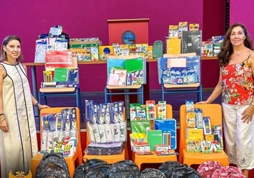 Las cofradías donan material escolar a familias necesitadas para la vuelta al cole