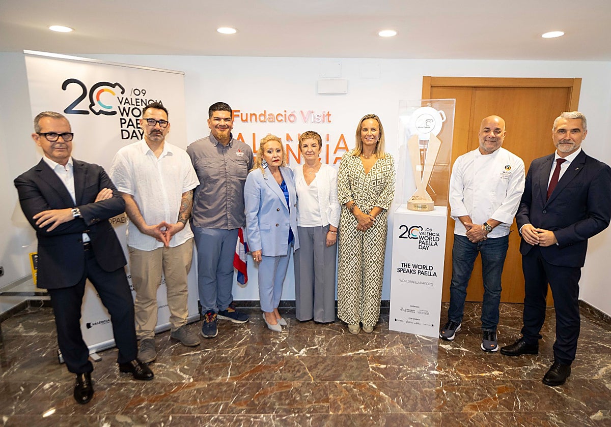 Imagen de la presentción del World Paella Day