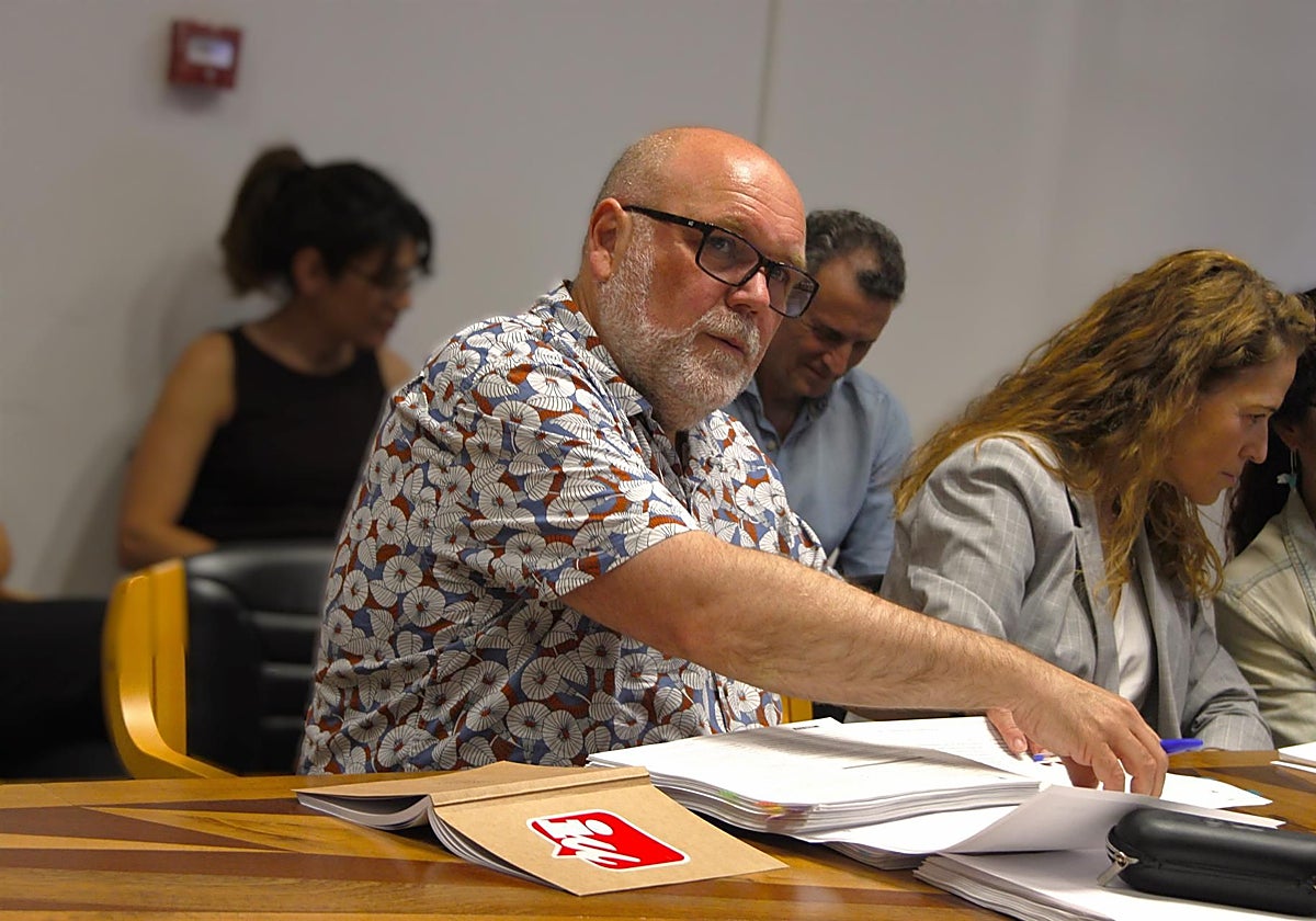 Txema Fernández, portavoz de IU en el Ayuntamiento de Toledo