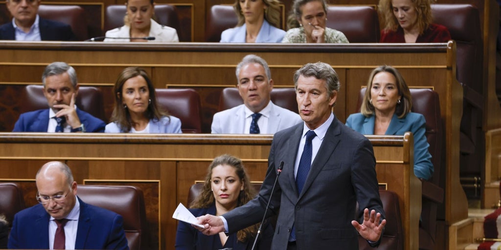 Feijóo se revuelve contra Sánchez: «Usted, por seguir en el poder, pactaría con Netanyahu»