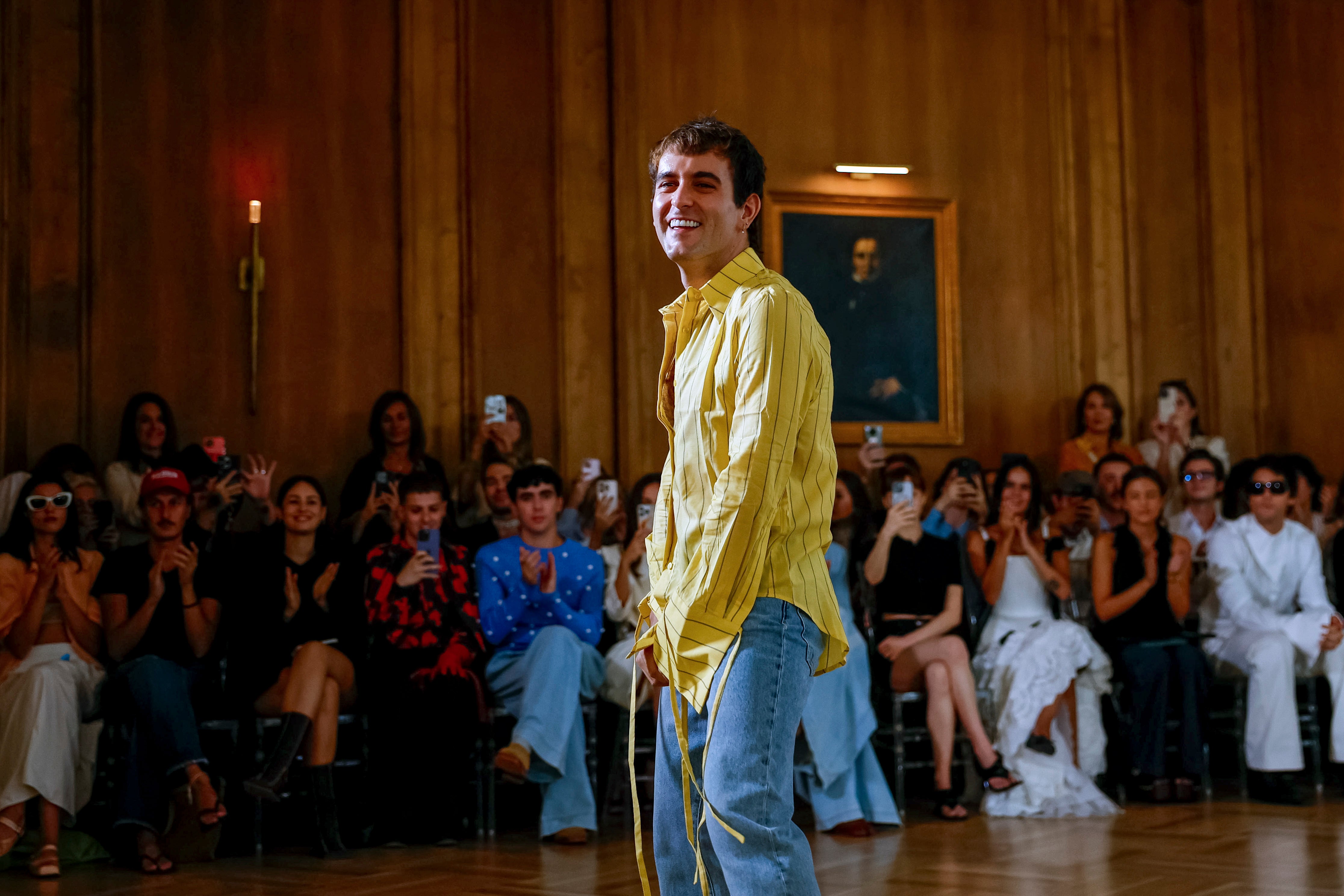 Las imágenes del deslumbrante desfile de Palomo Spain en la Fashion Week de Madrid