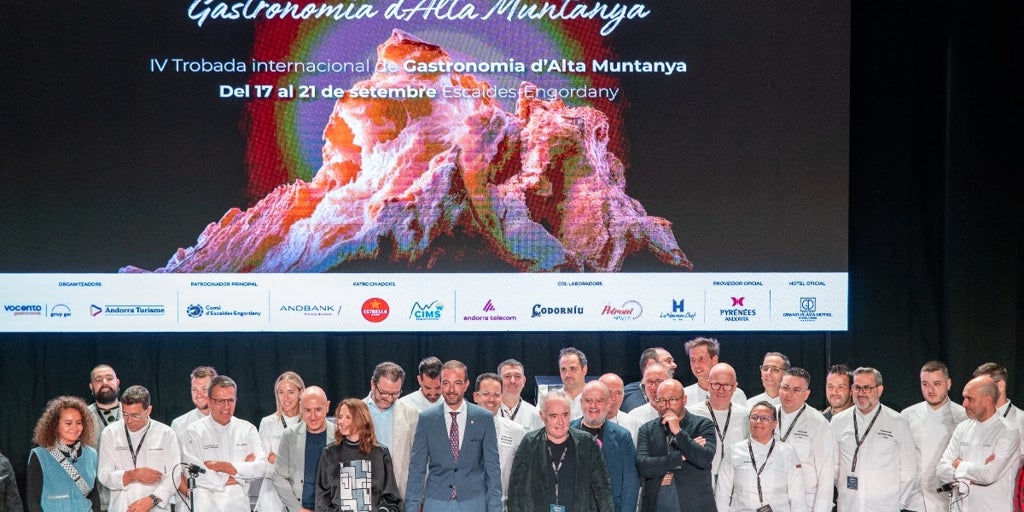 El primer destilado sin alcohol se presenta en Andorra Taste, el congreso de cocina de alta montaña