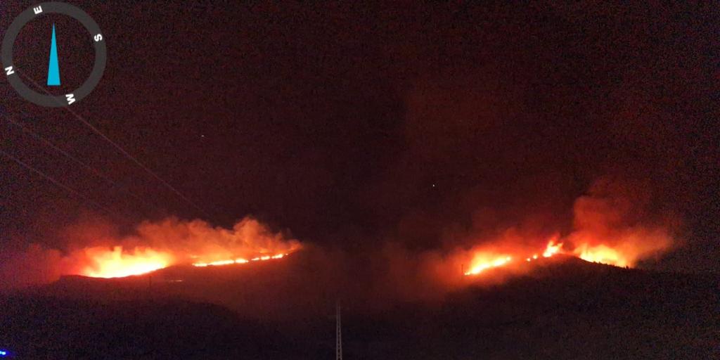 Declarado un incendio forestal en la Serranía de Ronda