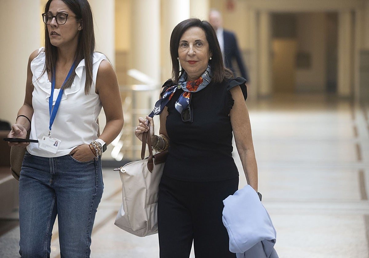 La ministra de Defensa, Margarita Robles