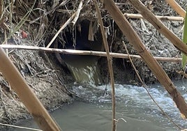 Yeles denuncia vertidos de aguas residuales al arroyo Boadilla provenientes de un colector de la Mancomunidad de la Sagra Alta