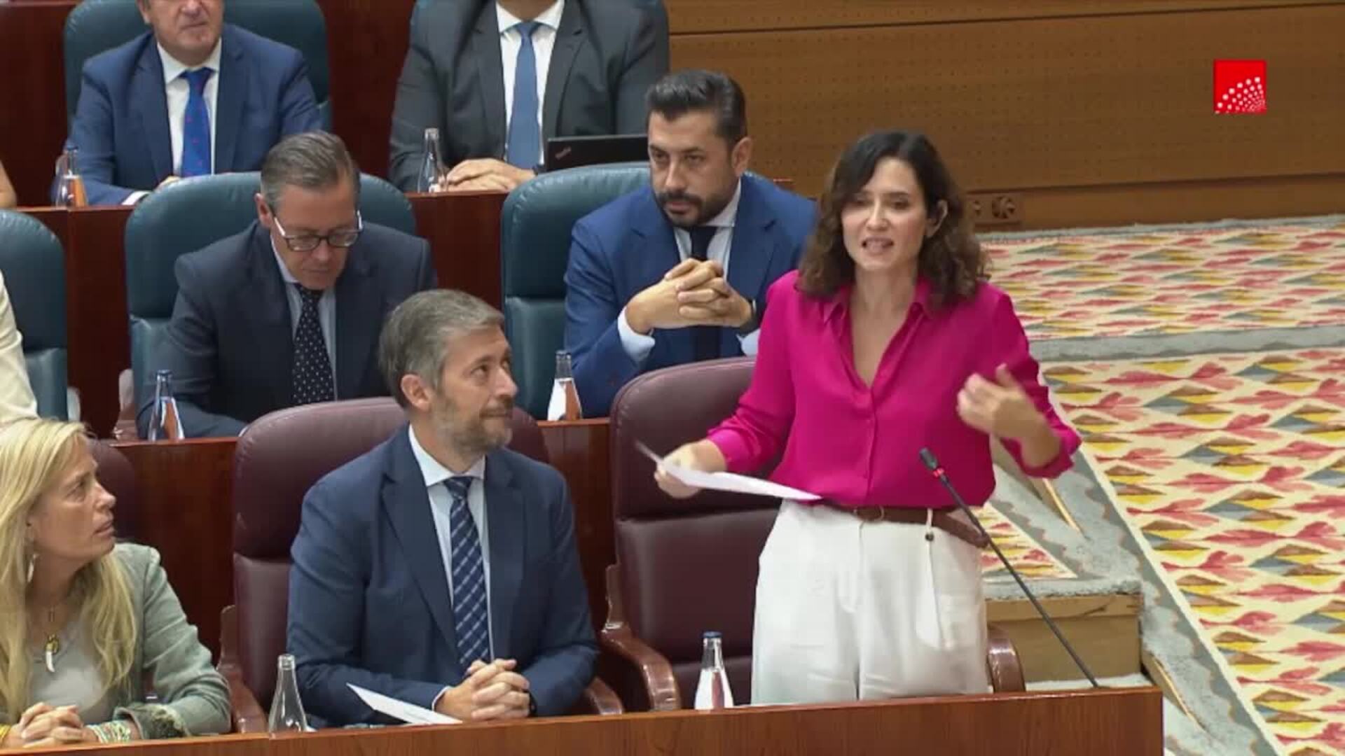 La situación en Gaza y las protestas palestinas en Madrid protagonizan el pleno de la Asamblea