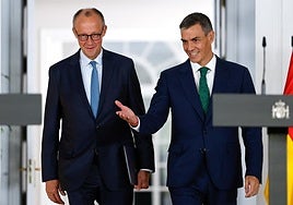 Sánchez y Merz constatan sus diferencias sobre Gaza